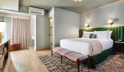 Habitación, 1 cama de matrimonio, accesible para personas con discapacidad, vistas a la piscina