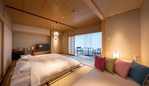 Habitación con 2 camas individuales, no fumadores (Japanese-style, with indoor bath)