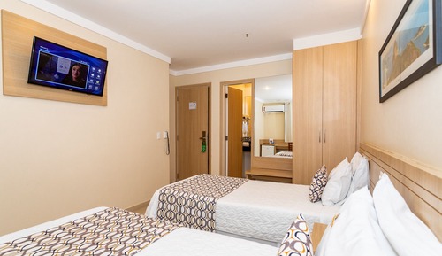 Habitación estándar con 2 camas individuales, 2 camas individuales, baño privado