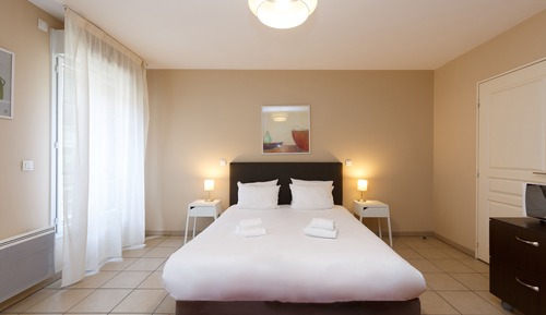 Estudio, 1 cama de matrimonio