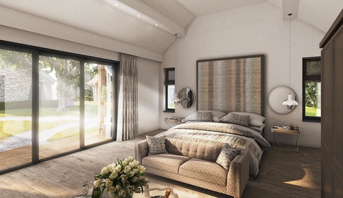 Habitación Premium, vistas al jardín (Luxury Cottage Suite)