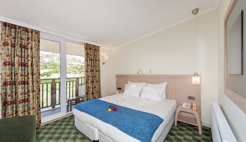 Habitación individual, vistas a la montaña