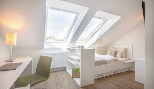 Estudio, 1 cama individual