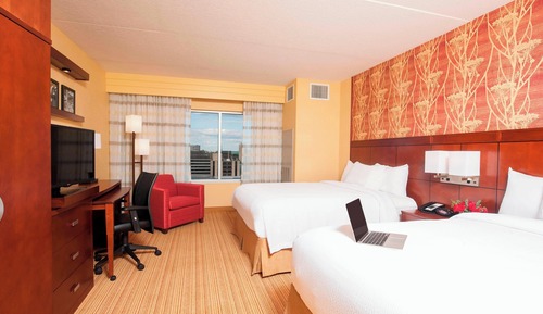 Habitación, 2 camas de matrimonio, no fumadores