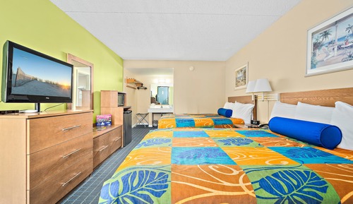 Habitación estándar, 2 camas de matrimonio