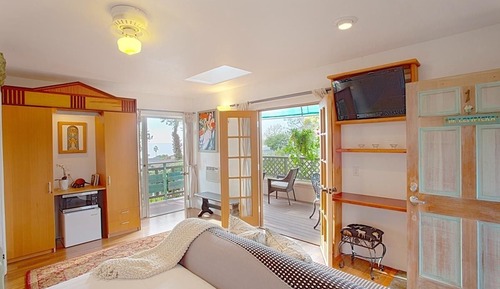 Habitación Premier, 1 cama de matrimonio grande, bañera de hidromasaje, vistas al mar