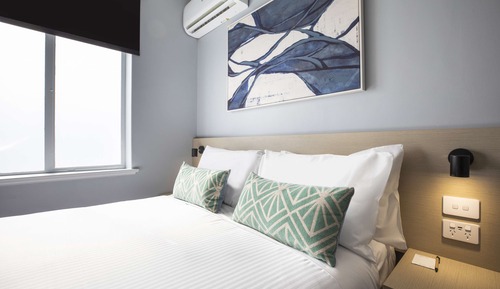 Estudio, 1 cama de matrimonio