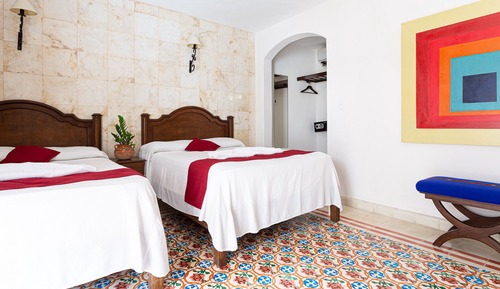 Habitación estándar, 2 camas dobles