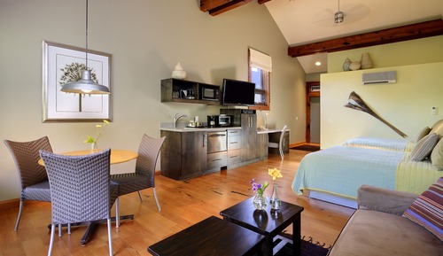 Habitación doble, varias camas, junto a la piscina