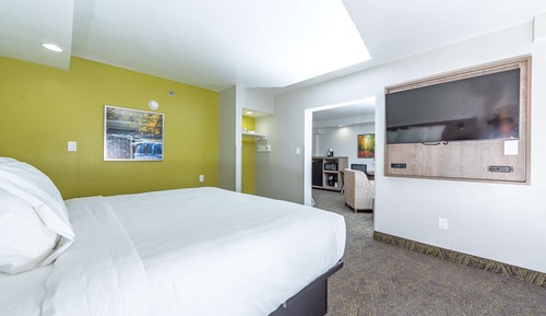 Suite, 1 cama de matrimonio grande, no fumadores, bañera de hidromasaje