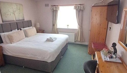 Habitación estándar con 1 cama doble o 2 individuales, baño privado