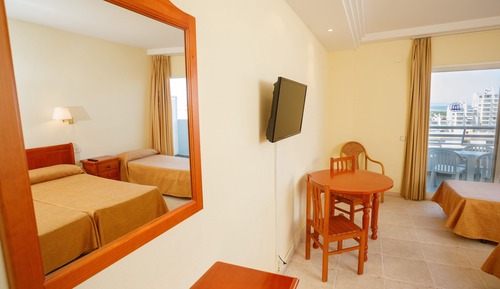 Estudio familiar, terraza