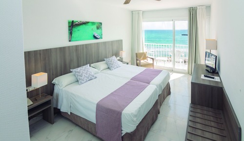 Habitación doble, vistas al mar