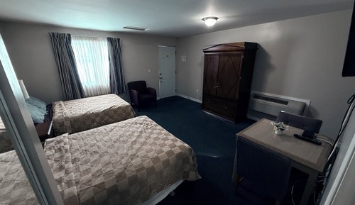 Habitación básica doble, cocina