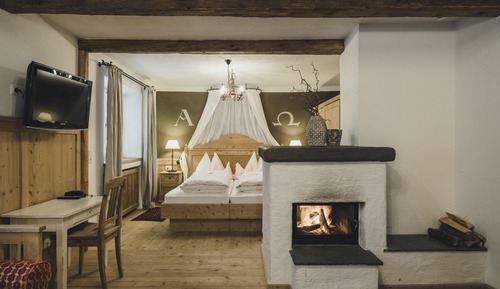 Habitación Deluxe, chimenea