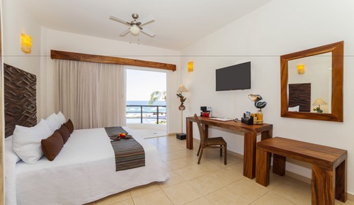 Habitación estándar, 1 cama de matrimonio grande, vistas al mar