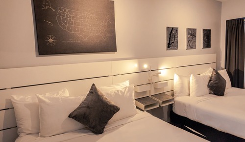 Habitación cuádruple, 2 camas dobles