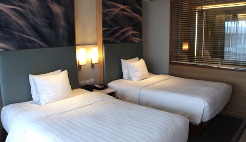 Habitación, 2 camas individuales, no fumadores, vistas a la piscina (Balcony)