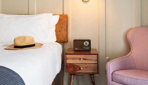 Habitación, 1 cama de matrimonio (Accessible Queen Room With Roll-In Sh)