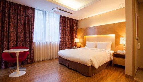 Habitación doble superior (Bigger than most in Seoul)