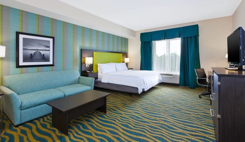 Habitación estándar, 1 cama de matrimonio grande (Communication, Roll-In Shower)