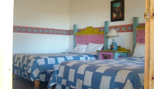 Habitación estándar, 2 camas dobles, vistas al valle