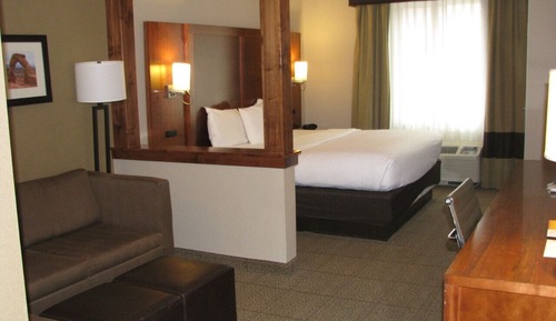 Suite, 1 cama de matrimonio grande con sofá cama, accesible para personas con discapacidad