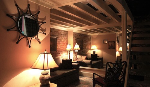 Suite estudio junior, 2 camas de matrimonio, vistas al patio