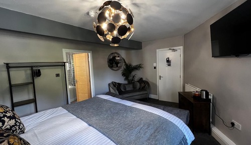 Suite de lujo, baño privado (Queen)