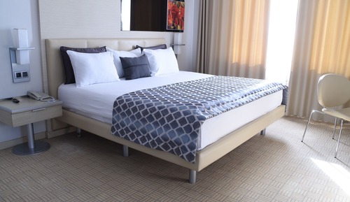 Habitación individual estándar, 1 cama doble, vistas a la ciudad