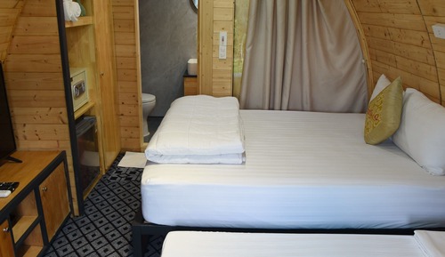 Habitación cuádruple Deluxe, 2 camas de matrimonio