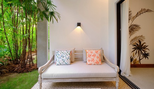 Habitación Deluxe con 2 camas individuales, 1 cama doble, no fumadores, vistas a la piscina