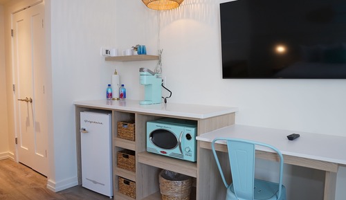 Estudio, 1 cama de matrimonio grande, vistas a la ciudad