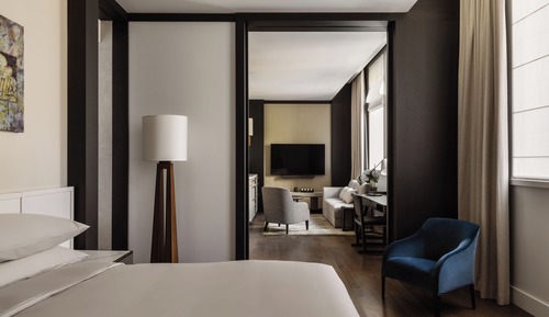 Suite Deluxe, 1 cama de matrimonio grande, accesible en silla de ruedas