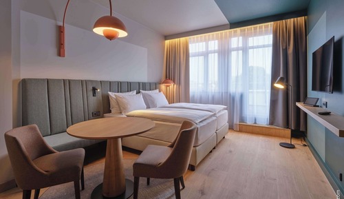 Estudio superior, vistas al río