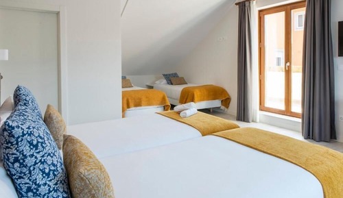 Habitación familiar, vistas al mar