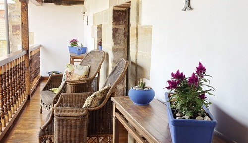 Habitación Deluxe doble, 1 cama de matrimonio, balcón, vistas al jardín