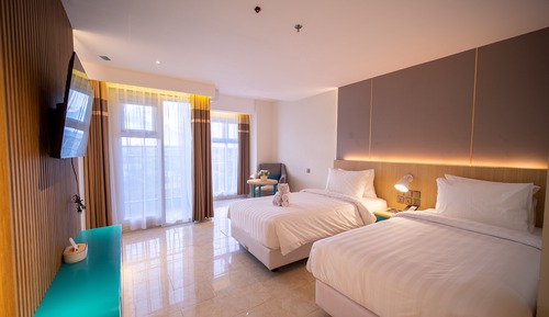 Habitación superior con 1 cama doble o 2 individuales (Free2Tickets to Marquee on 7pool club)