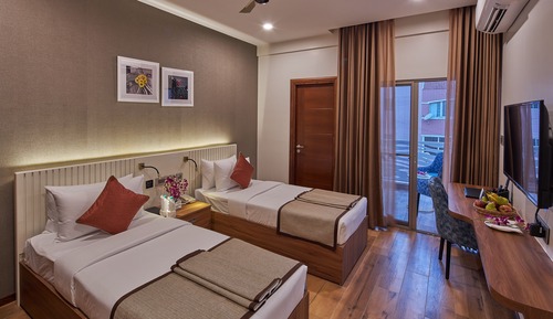 Habitación Deluxe con 2 camas individuales