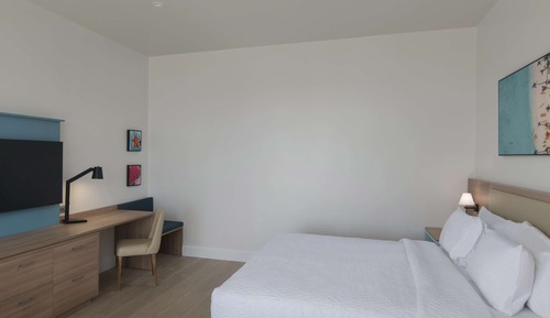 Habitación, 1 cama de matrimonio grande, accesible para personas con discapacidad (Roll-In Shower)