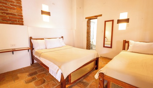 Habitación cuádruple familiar, varias camas