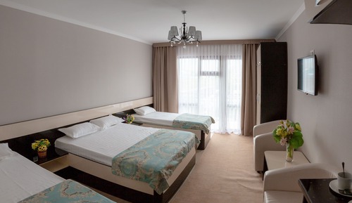 Habitación cuádruple de lujo