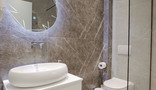 Habitación triple, vistas al mar