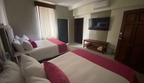 Habitación Deluxe doble, 2 camas de matrimonio