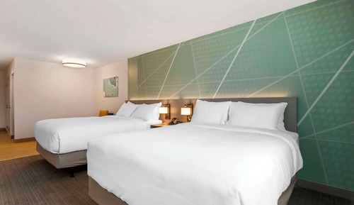 Habitación Deluxe, 2 camas de matrimonio, no fumadores