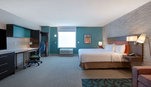 Estudio, 1 cama de matrimonio grande, accesible para personas con discapacidad (Mobility & Hearing)