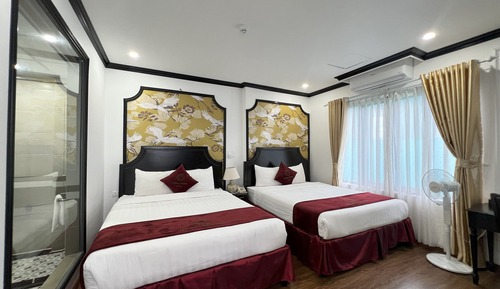 Habitación familiar, vistas a la ciudad