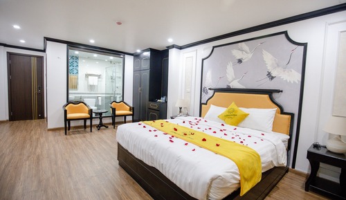 Habitación Deluxe, 1 cama de matrimonio grande, vistas a la ciudad