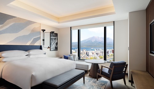 Habitación, 1 cama de matrimonio grande, no fumadores (Sakurajima Suite)