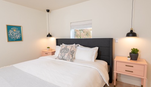 Habitación de diseño, 1 cama de matrimonio grande